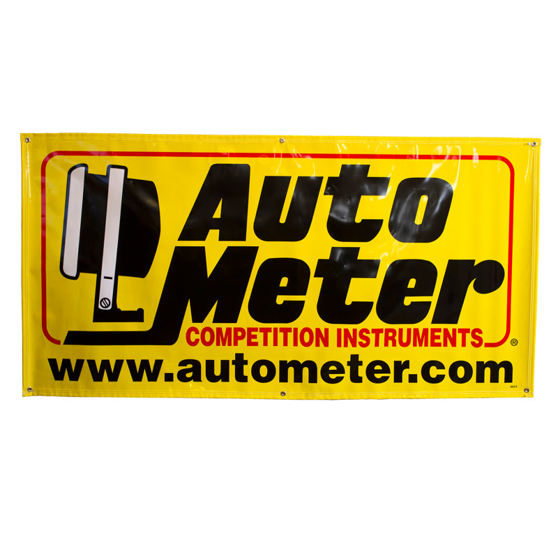 AutoMeter 0217 6ft x 3ft Race Banner