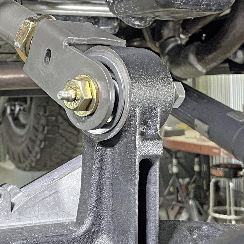 RockJock Front Axle Housing Johnny Joint Rod End (Factory JL/JT, aftermarket JL/JT/JK housings)