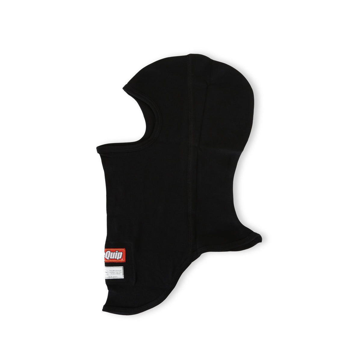 RaceQuip 433991 Black SFI 3.3 Fire Retardant Single Layer Hood