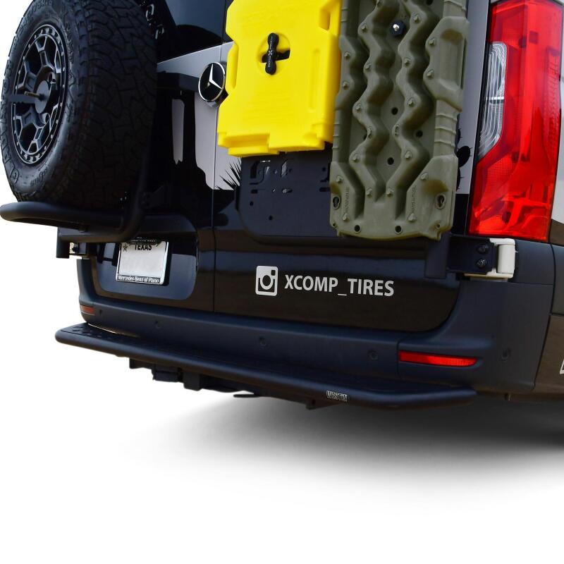 Westin 28-31045 Outlaw Rear Step for 2010-2026 Mercedes-Benz Sprinter Textured Black