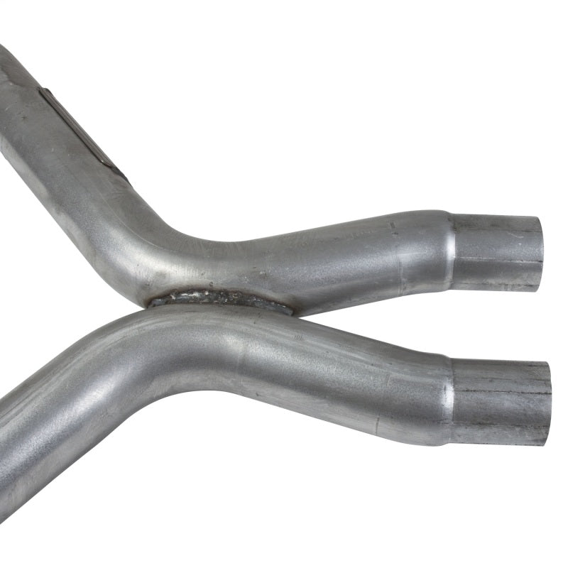 BBK Performance 1461 Short Mid X-Pipe with Catalytic Converters (2-1/2 in) for 2011-2014 Ford Mustang V6 3.7L