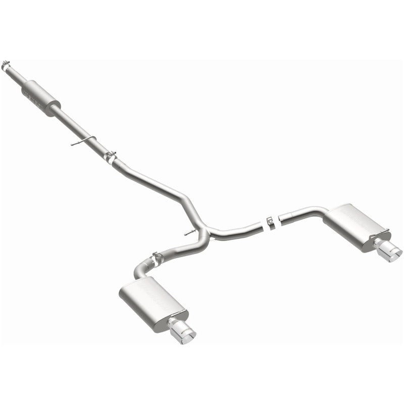 MagnaFlow 15467 11-13 Ford Explorer V6 3.5L SS Catback Exhaust Dual Split Rear Exit w/ 3.5in SS Tips - #15467
