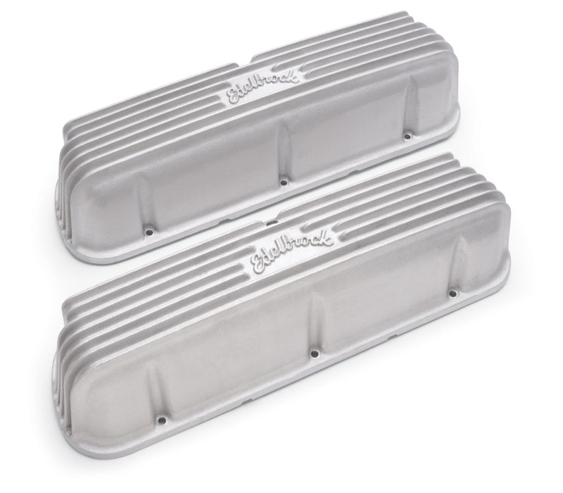 Edelbrock 41609 Valve Cover Classic Series Ford 1962-1995 221 351W V8 Satin
