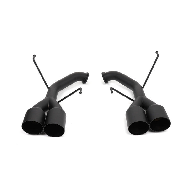 BLOX Racing 2022+ WRX Muffler Delete / Axle Back Single Wall 4in - Matte Black Tips BXEX-51106-BK