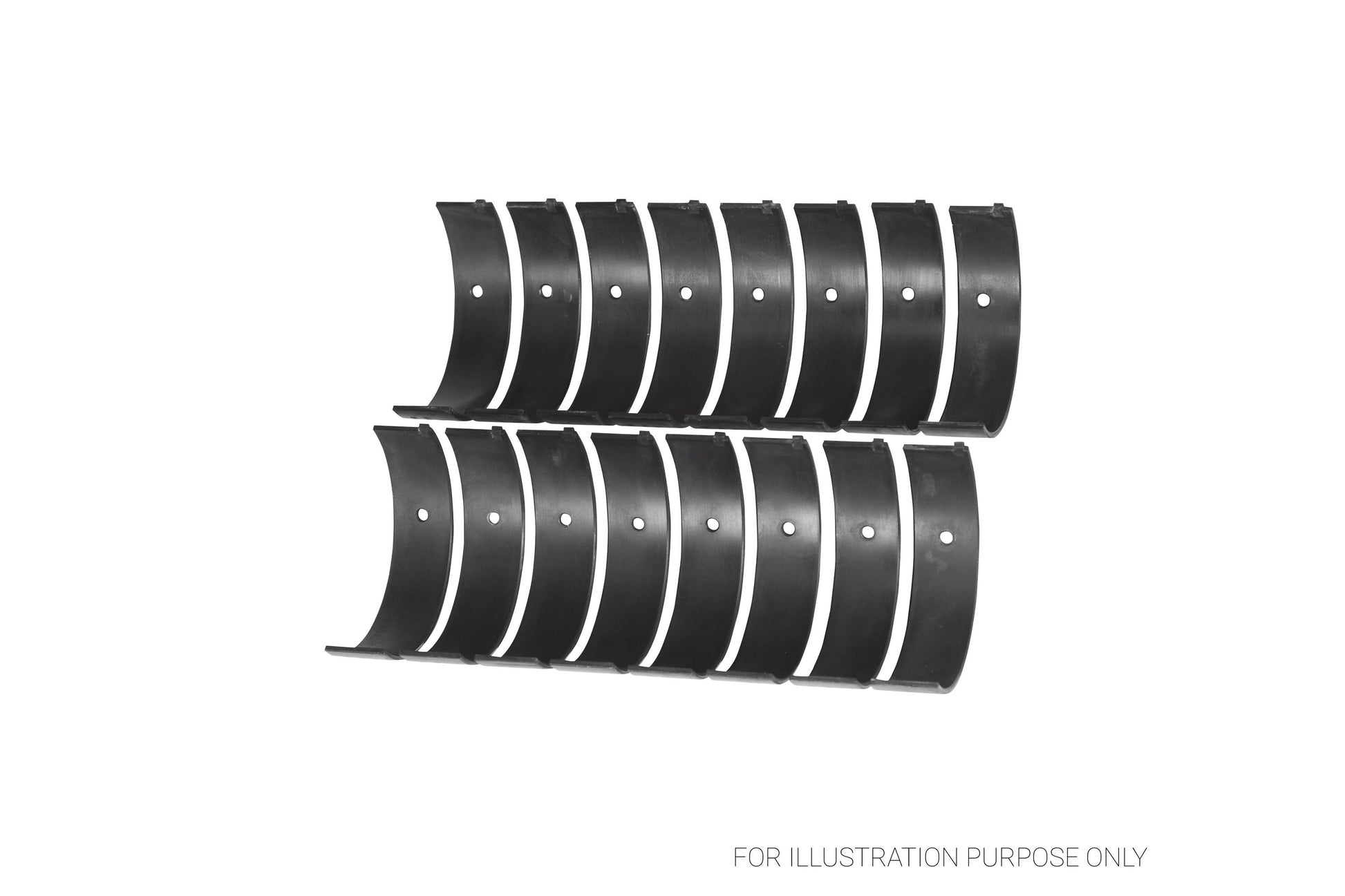 King Ford 351CI 5.8L 16V Racing Tri-metal Rod Bearing Set CR 814XPN-STD - Fits Ford, Mercury, Lincoln