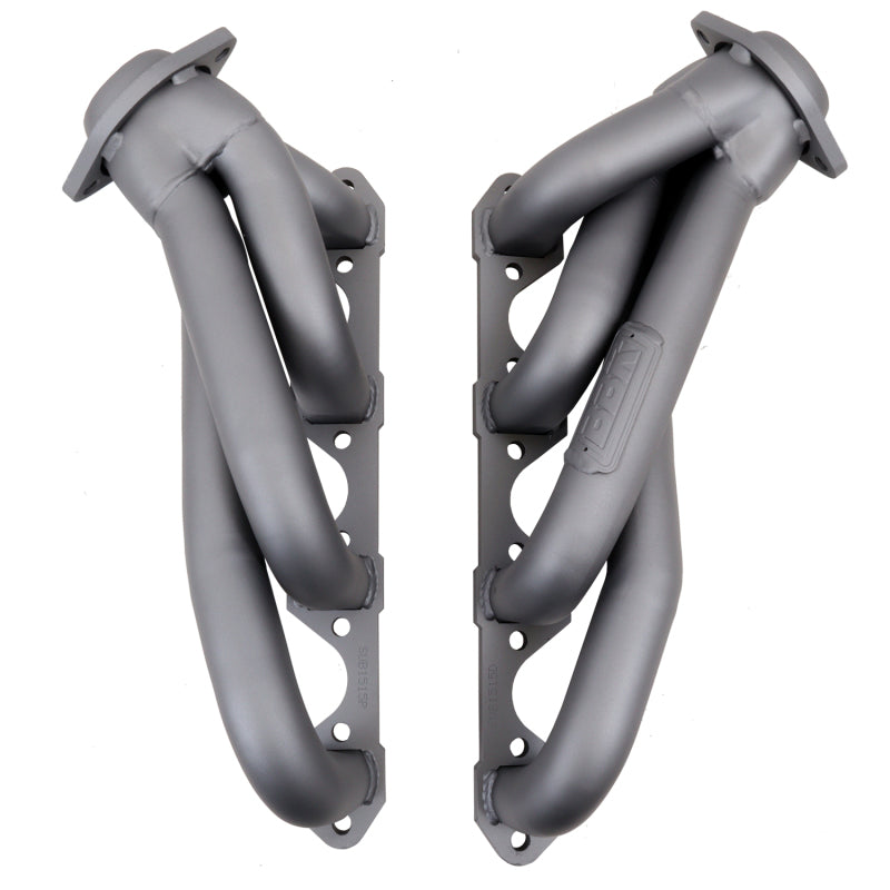 BBK Performance 1515 Shorty Headers 1-5/8 Titanium Ceramic for 1986-1993 Ford Mustang 5.0L
