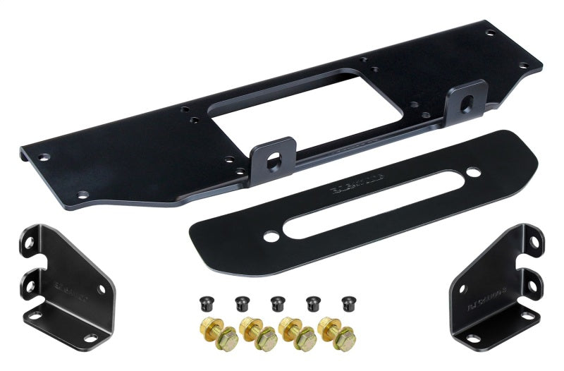 RockJock JL/JT Winch Plate Kit (Steel Bumper)
