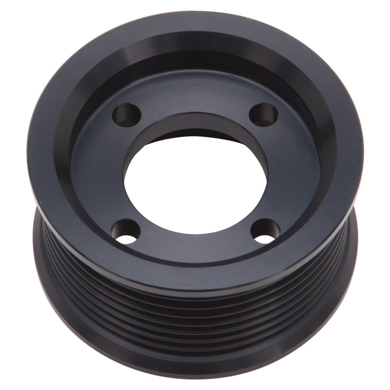 Edelbrock 15871 Pulley SC E_Force 2.75 in 8 Rib Black