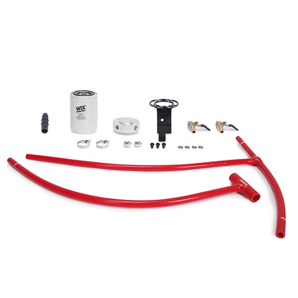 Mishimoto 03-07 Ford 6.0L Powerstroke Coolant Filtration Kit - Red - #MMCFK-F2D-03RD