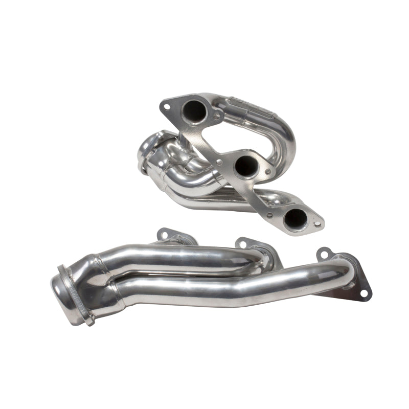 BBK Performance 40100 Shorty Tuned Length Headers 1-5/8 Silver Ceramic for 2005-2010 Ford Mustang V6 (4.0L)