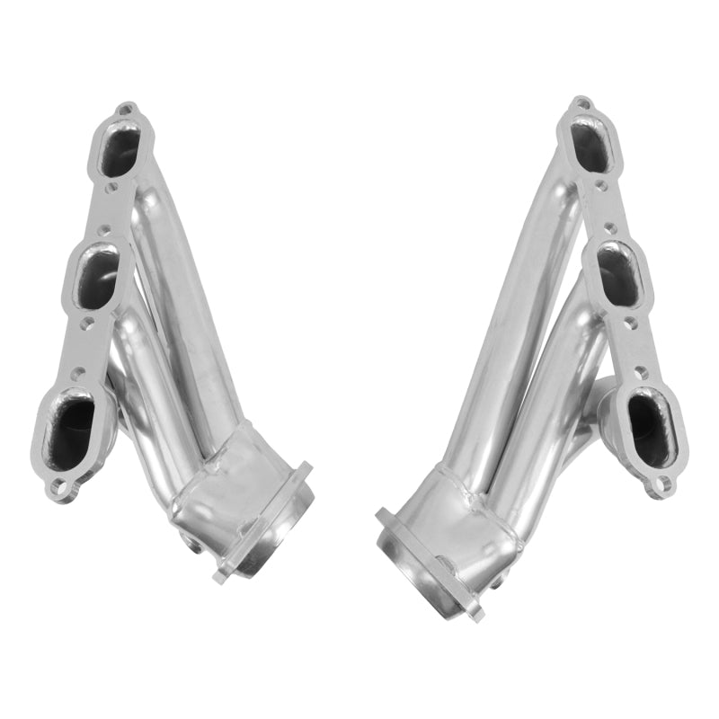 BBK Performance 40400 Shorty Tuned Length Headers 1-3/4 Silver Ceramic for 2005-2010 Chrysler 300, Dodge Charger / Challenger (3.5L V6)