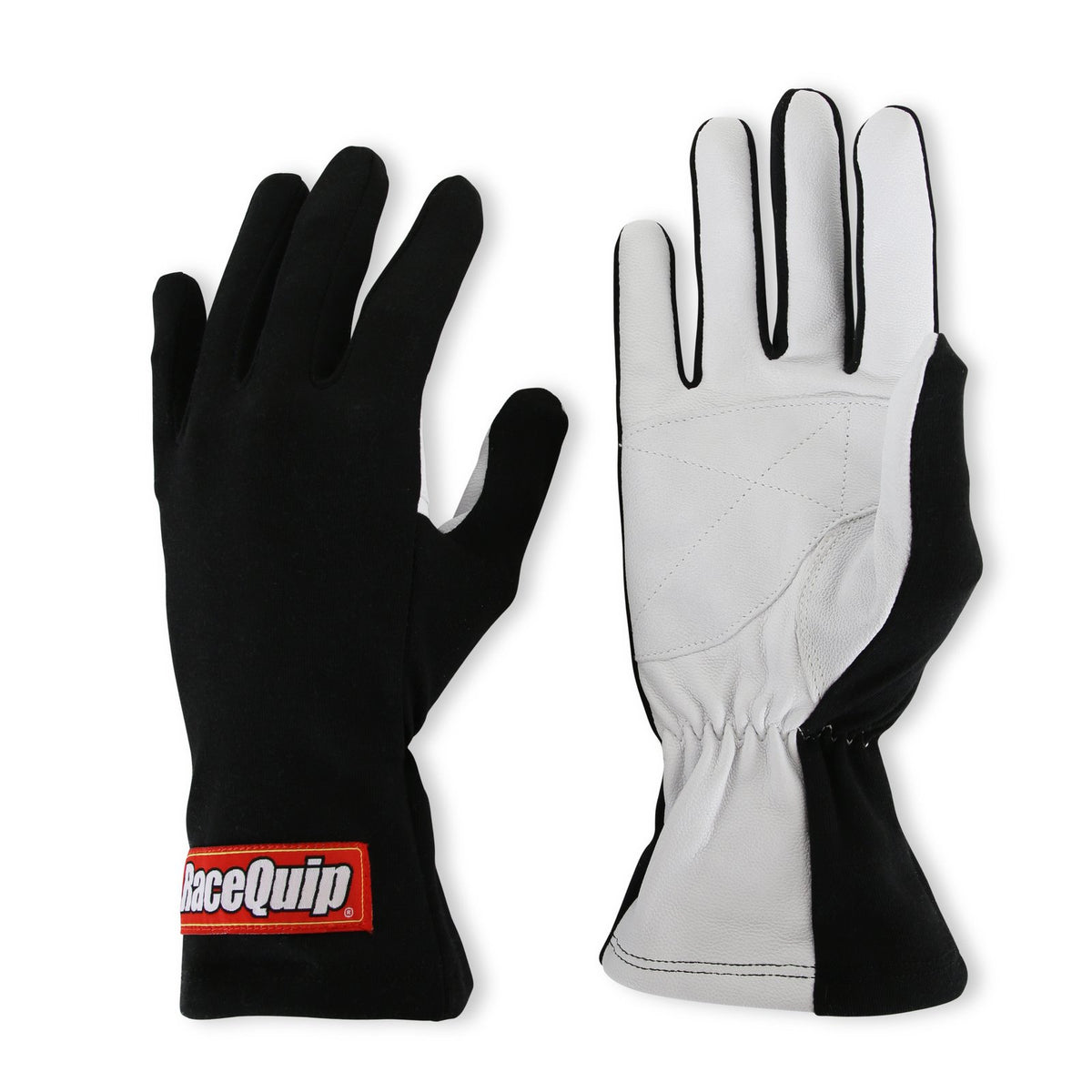 RaceQuip 350005 Black Basic Race Glove - Large