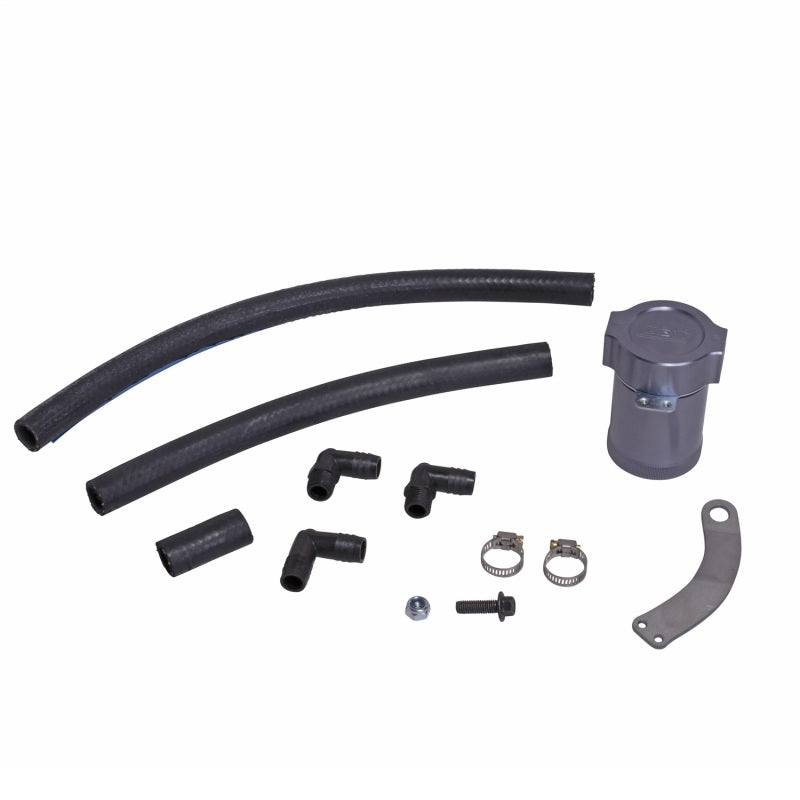 BBK Performance 1931 Oil Separator Kit Billet Aluminum, Passenger Side for 2015-2017 Ford Mustang V6 (3.7L)