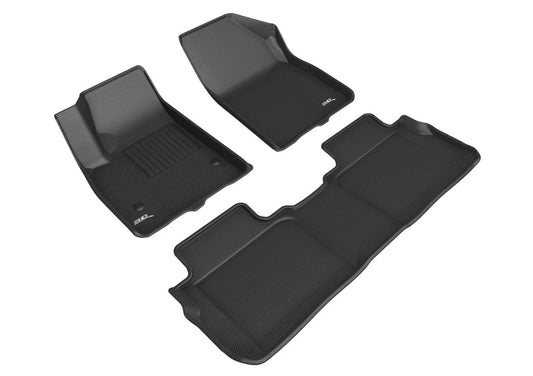 3D MAXpider Kagu Front & Rear Floor Mats for 2019-2026 Chevrolet Silverado 1500 +3 more