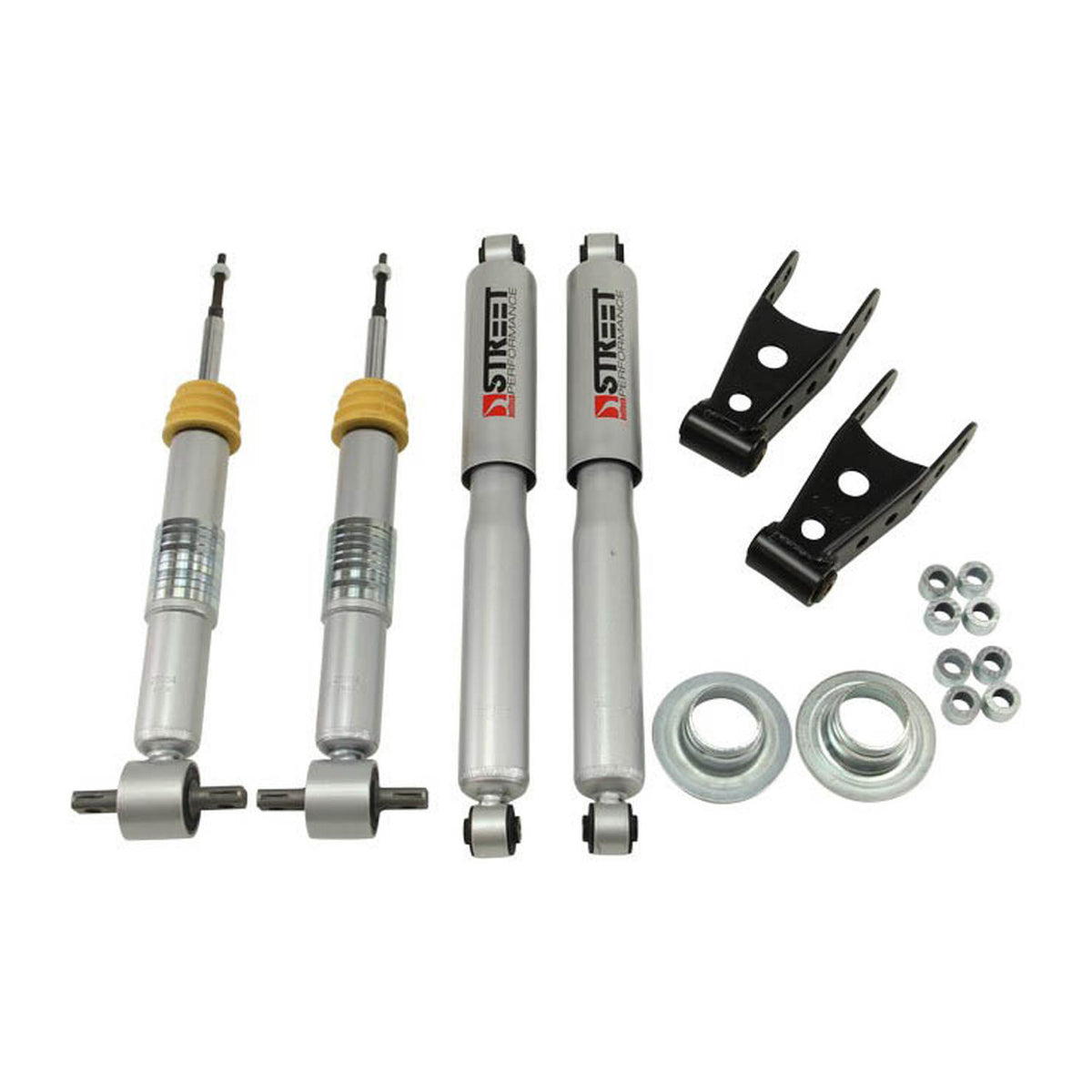 Belltech 2014-2017 Silver/for GMC Sierra 2wd 1 or -2in. F/2 or 3in. R Drop with SP