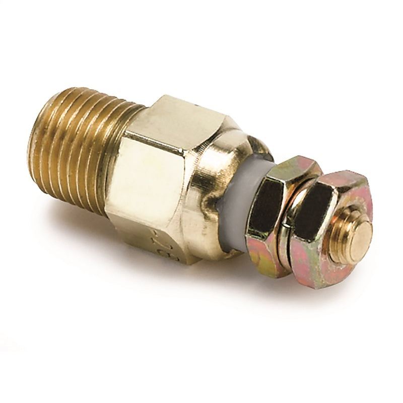 AutoMeter 2259 Replacement Shallow Temperature Sender for Short Sweep Electric Gauges (1995 and Newer)