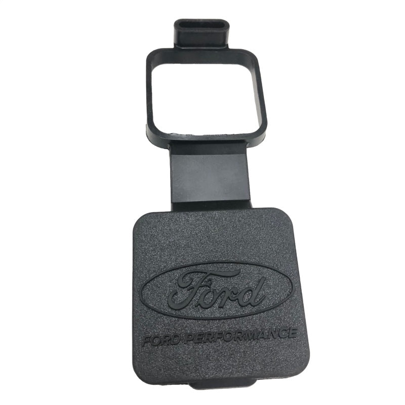 Ford Racing Rubber 2in Hitch Receiver Cover with Ford Oval/Ford Performance Logo
