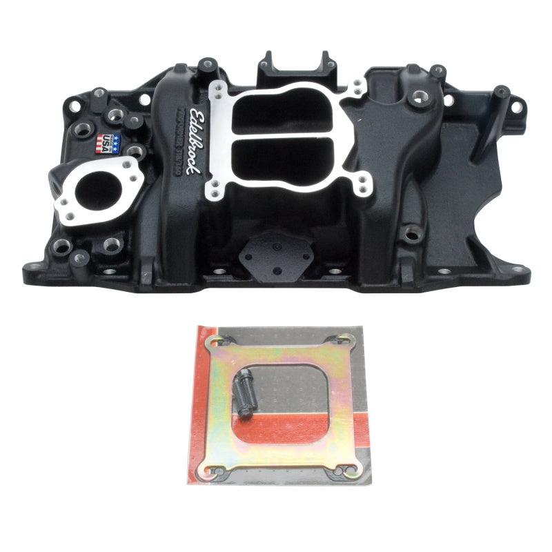 Edelbrock 21763 Performer Intake Manifold Black for Chrysler 318/340/360