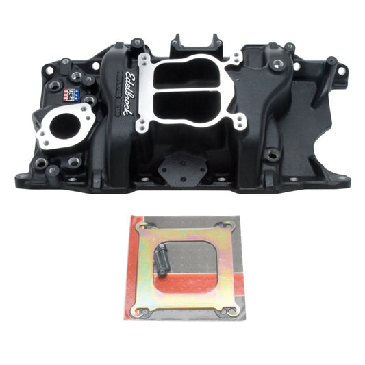 Edelbrock 21763 Performer Intake Manifold Black for Chrysler 318/340/360