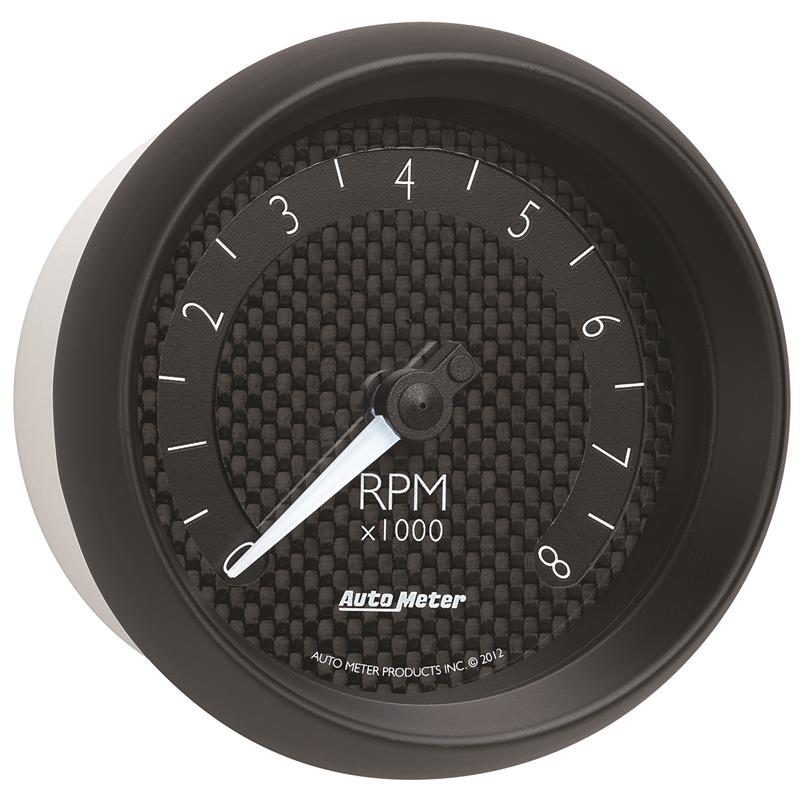 AutoMeter 8097 GT Series 3-3/8in In Dash 8K RPM Tachometer