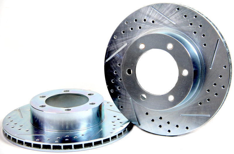 Baer Brakes 95-02 Toyota 4Runner Claw Performance Front Rotors — 96-02 Toyota 4runner w/12.56" Front Rotors & 2004 Tacoma 2/4wd 6-Lug w/VDC…