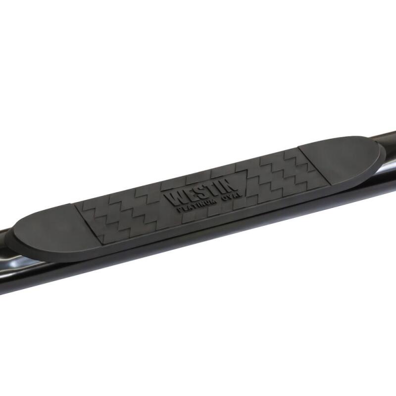 Westin 21-2775 Platinum 4 Oval Nerf Step Bars for 2005-2023 Toyota Tacoma Double Cab Black