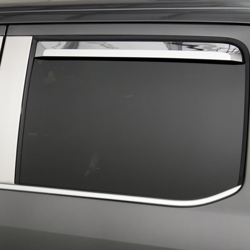 Putco for 2017-2020 Ford Super Duty - Crew Cab (Set of 4) Element Chrome Window Visors
