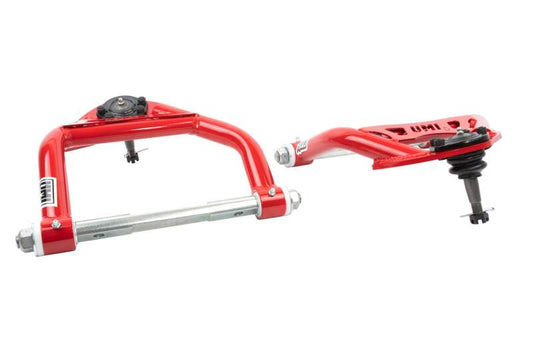 UMI Performance 4033-R Front Upper A-Arms Delrin Red for 1964-1972 GM A-Body