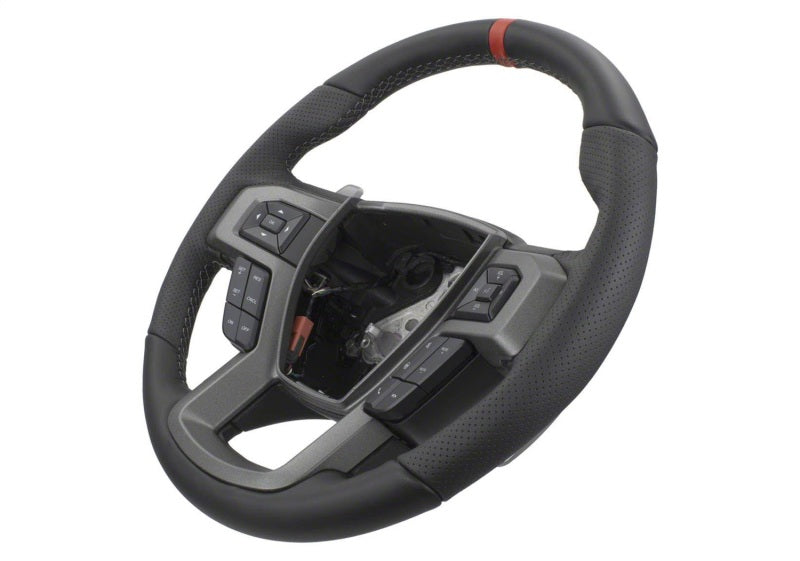 Ford Racing for 2015-2018 F-150 Raptor Performance Steering Wheel Kit - Red Sightline