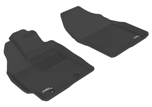 3D MAXpider Kagu Front Floor Mats for 2010-2011 Toyota Prius