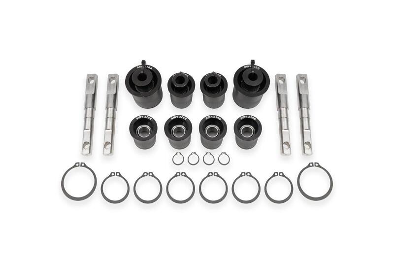 BMR 1997-2004 Chevrolet Corvette C5 / 2005-2013 C6 Front Upper & Lower Control Arms Bearing Kit - Black