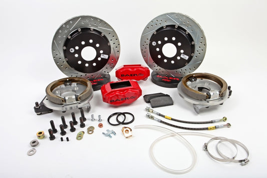 Baer Brakes 88-98 Chevrolet C1500 13in SS4+ Rear SDZ Brake Kit - Comp Yellow