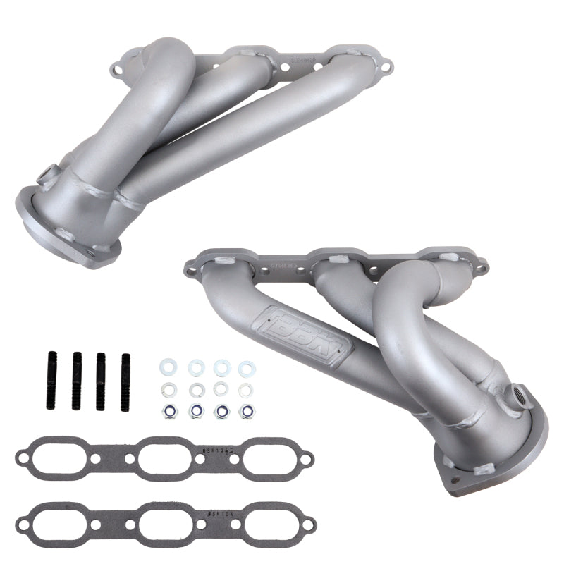 BBK Performance 4040 Shorty Headers 1-5/8 Titanium Ceramic for 2005-2010 Chrysler 300, Dodge Charger / Challenger (3.5L V6)