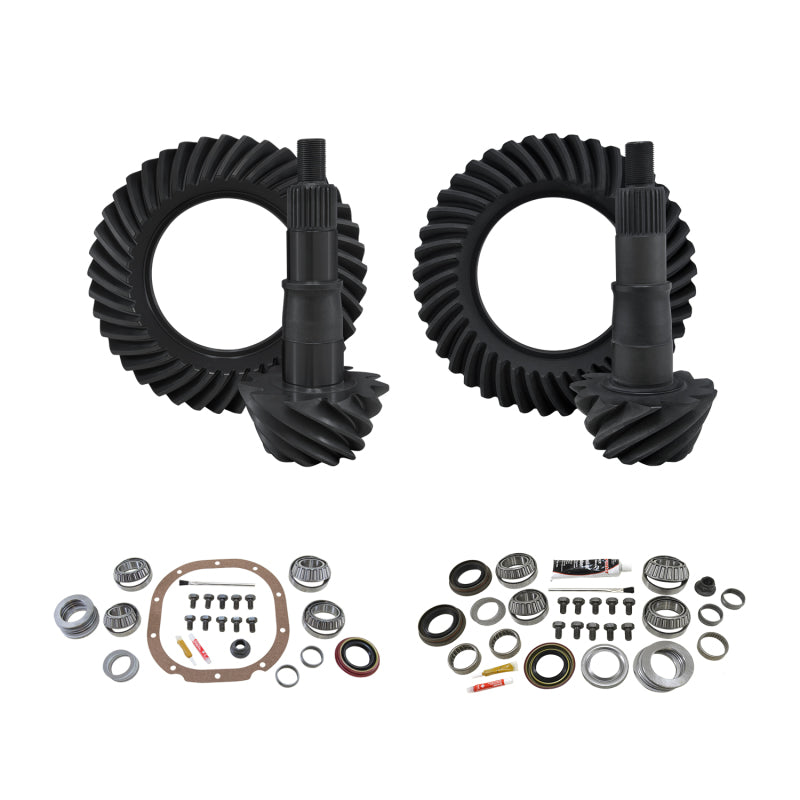 Yukon Gear & Axle YGK112 Gear & Install Kit Package for 00-08 Ford F150 8.8in Front & Rear 4.11 Ratio