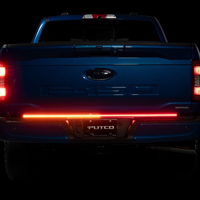 Putco for 2021-2023 Ford F-150 (Only with OE LED Taillights & OBS) 60in Blade Tailgate Light Bar Red/Amber/White