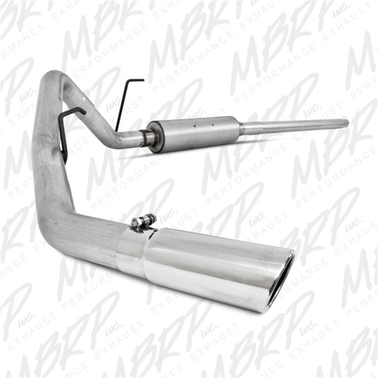 MBRP S5200AL Armor Lite Cat-Back Exhaust - 3-Inch Single Side Exit | Aluminized
