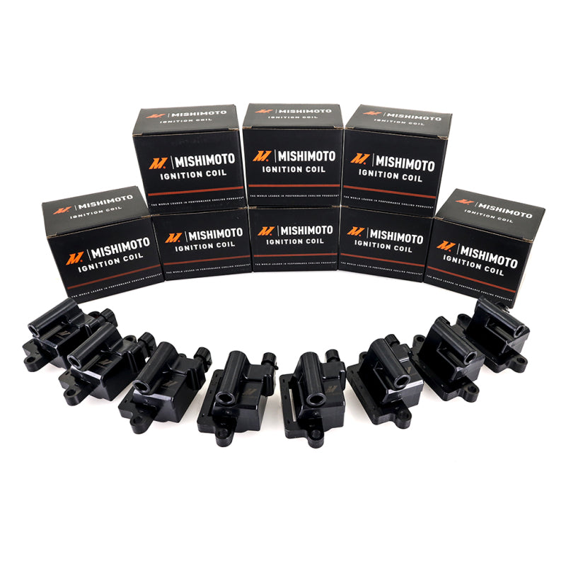 Mishimoto 99-07 GM Square Style Engine Ignition Coil Set - #MMIG-LSSQ-9908