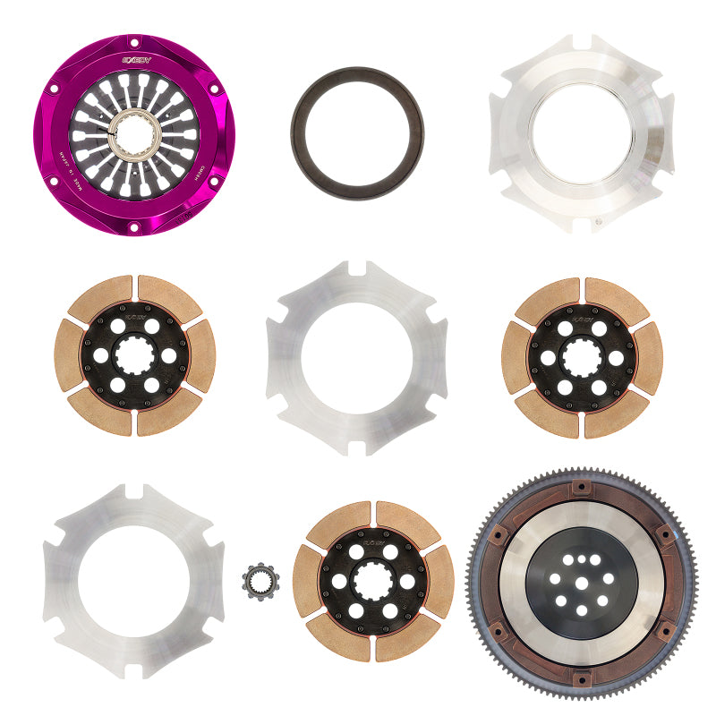 Exedy for 1996-1996 Mitsubishi Lancer Evo IV Hyper Triple Cerametallic Clutch