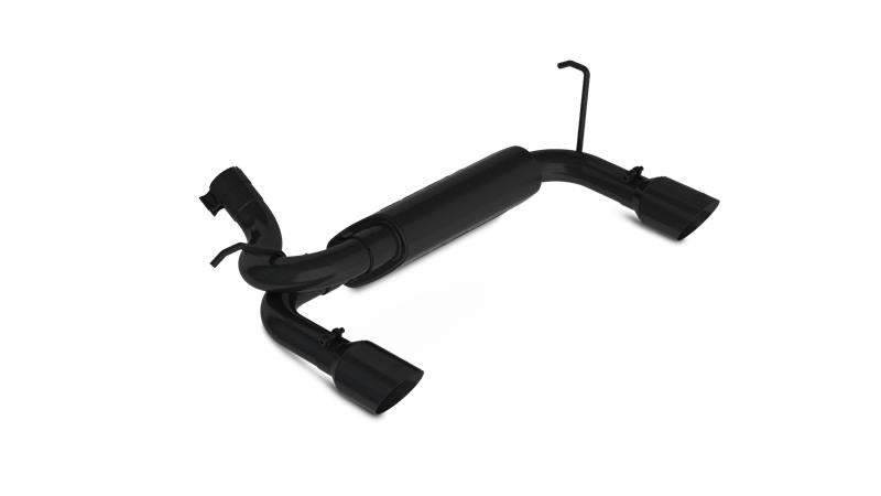 MBRP S5528BLK Cat-Back Exhaust System - 2007-2018 Jeep Wrangler JK | Black Coated