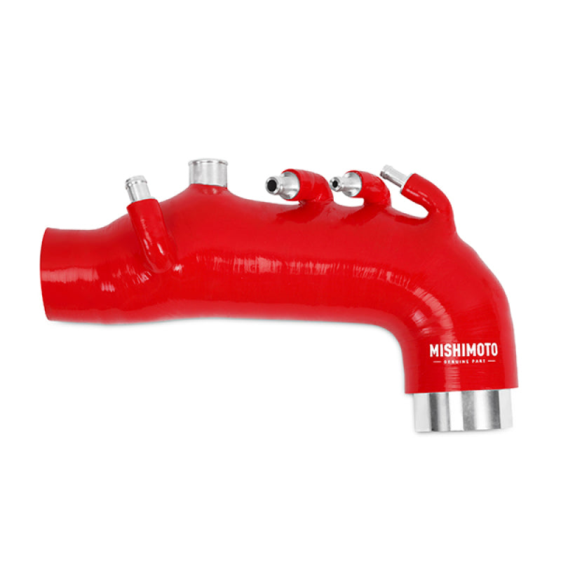 Mishimoto 08 Subaru WRX Red Silicone Induction Hose - #MMHOSE-SUB-08IHRD