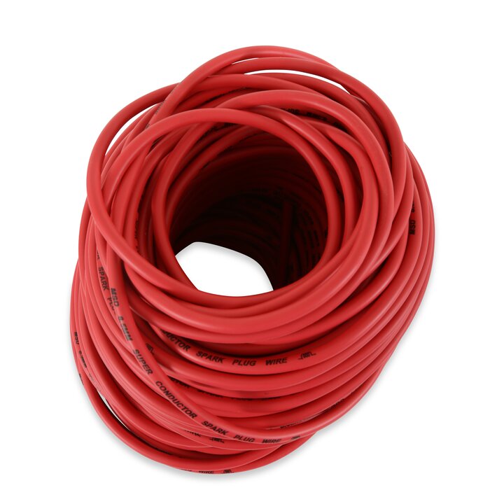 MSD 34059 Spark Plug Wire - Super Conductor - 8.5mm - Red - Bulk