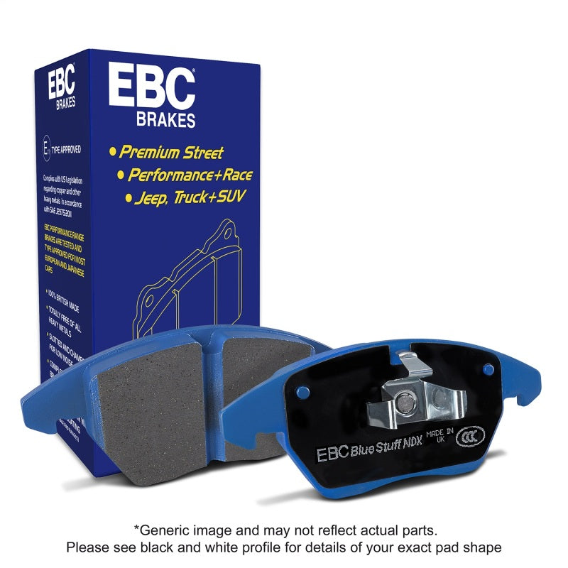 EBC 03-05 Subaru Impreza 2.0 Turbo WRX Bluestuff Front Brake Pads DP51661NDX