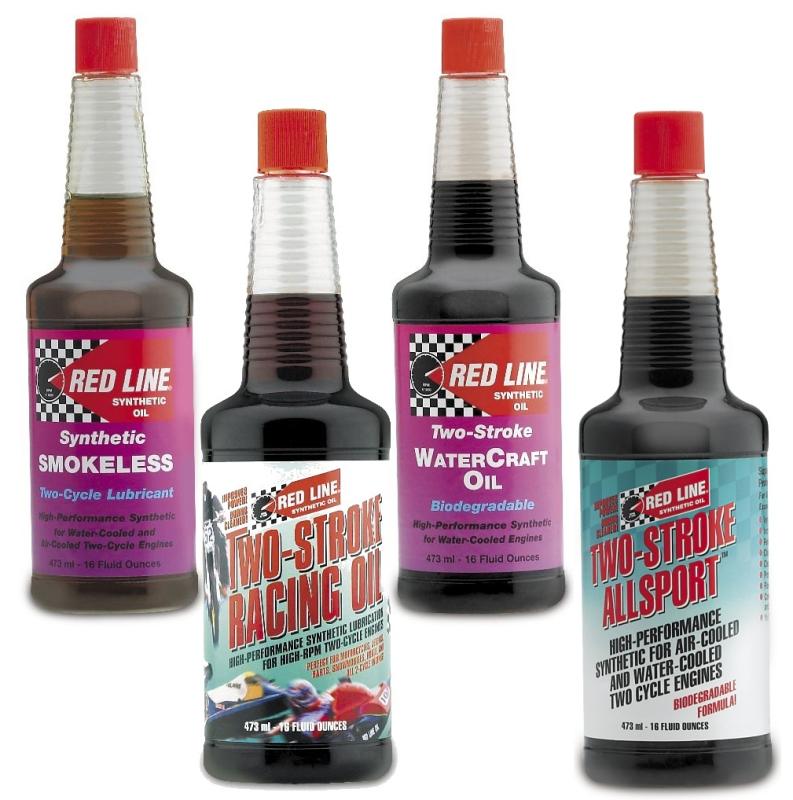 Red Line 40403 Two-Cycle Kart Oil - 16oz. (12 Pack)