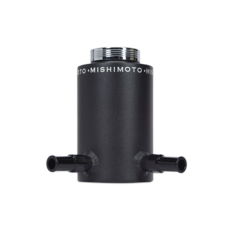 Mishimoto Aluminum Power Steering Reservoir Tank - Wrinkle Black - #MMRT-PSAWBK