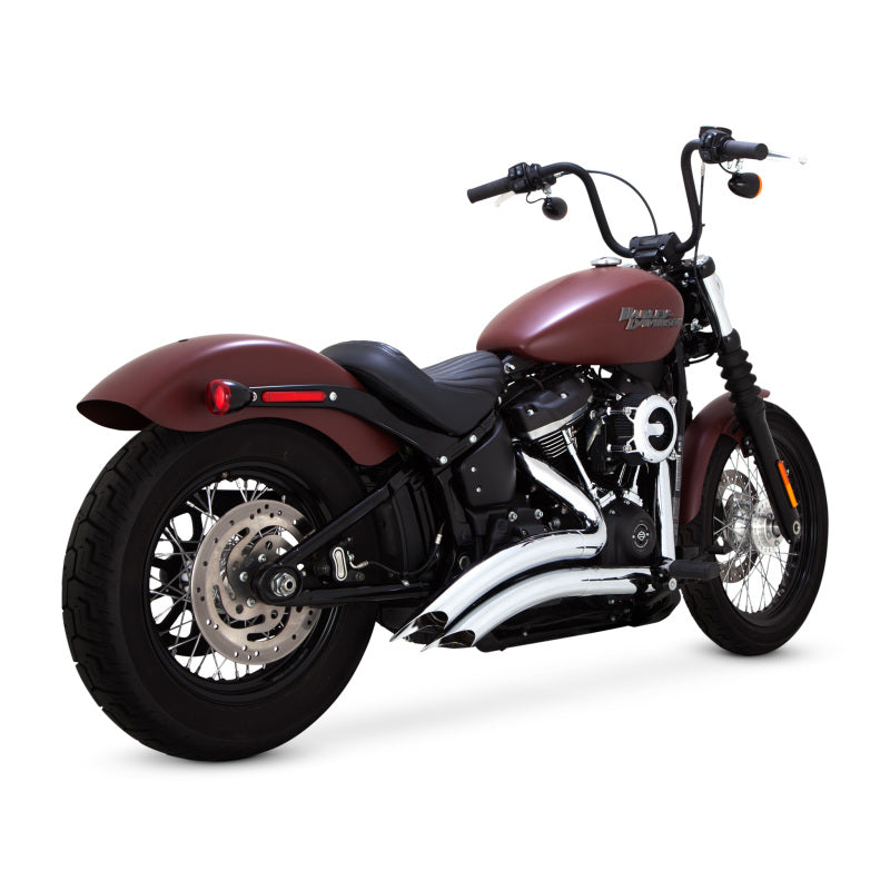 Vance & Hines 26377 2-2 PCX Big Radius Exhaust Chrome for 2018-2026 Harley-Davidson Softail