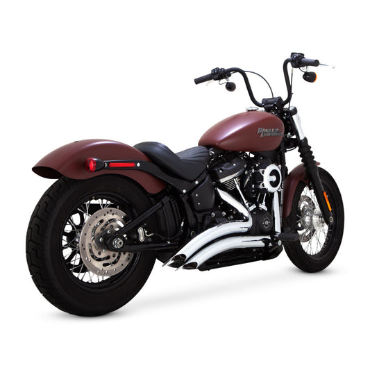 Vance & Hines 26377 2-2 PCX Big Radius Exhaust Chrome for 2018-2026 Harley-Davidson Softail