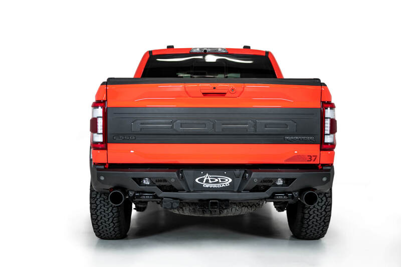 Addictive Desert Designs for 2022+ Ford Raptor Stealth Fighter R Bumper w/2 Cube Lights Hammer Black