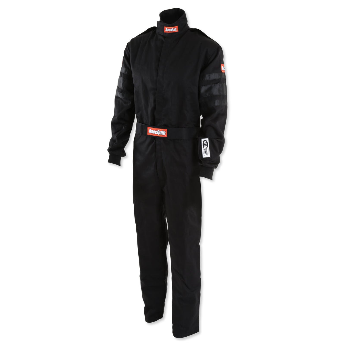 RaceQuip 110007 Black SFI-1 1-Layer Suit - 2XL