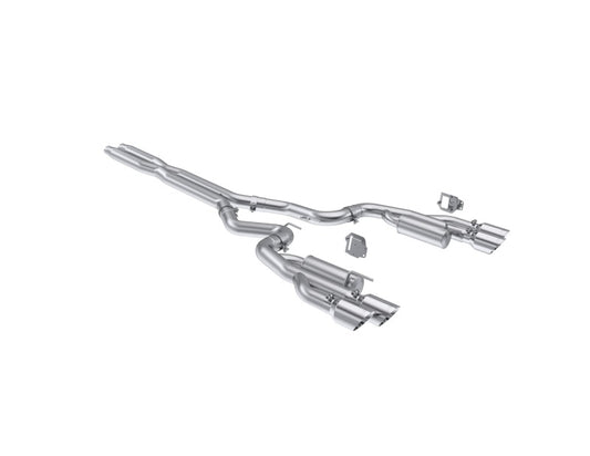 MBRP 2024+ Ford Mustang 5.0L T304 3in Cat-Back Dual Split Exhaust