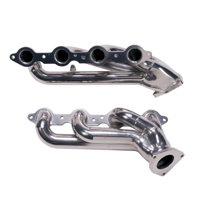 BBK Performance 40060 Shorty Tuned Length Headers 1-3/4 Silver Ceramic for 1999-2013 Chevrolet / GMC / Cadillac 1500 Trucks and SUVs (6.0L) Excluding 2500 / 3500 HD